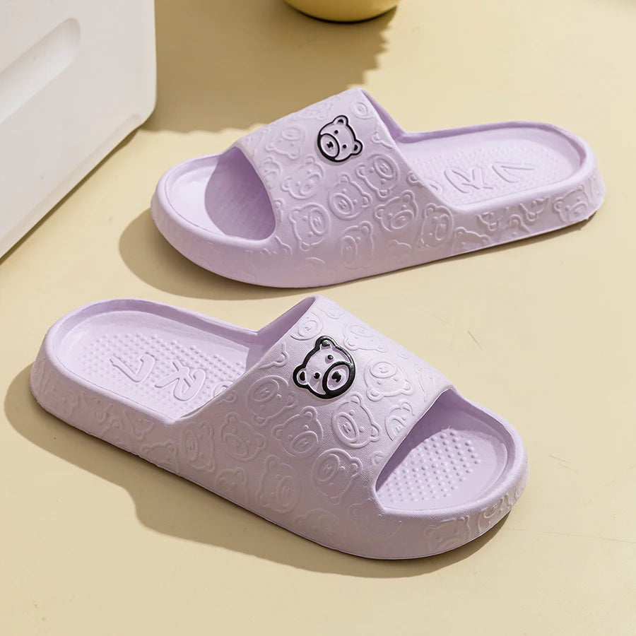 Soft EVA Slippers - Bear Design