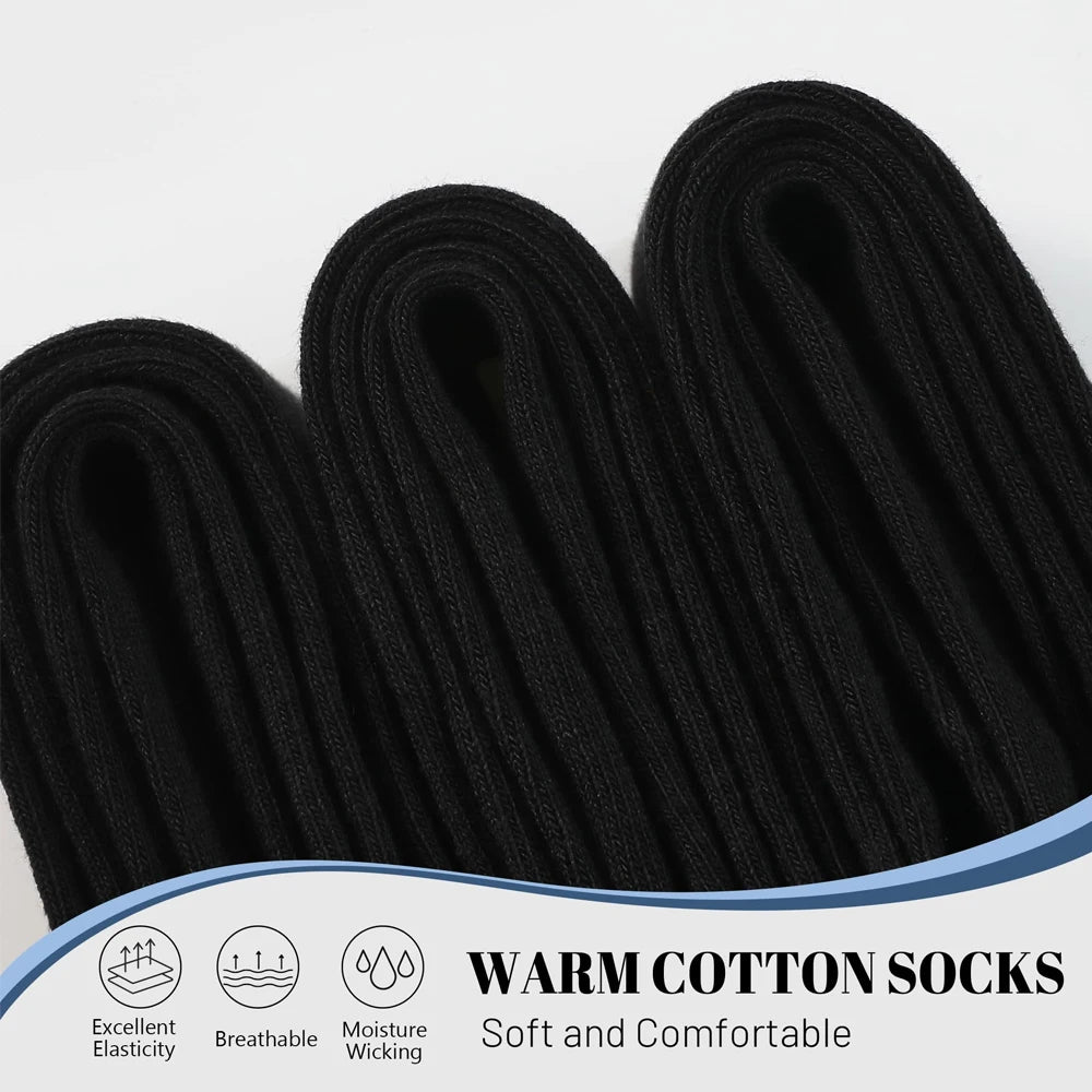 Bamboo Diabetic Socks Bundle (3 Pairs) – Non-Binding, Seamless Toe, Ultra-Soft for Sensitive Feet