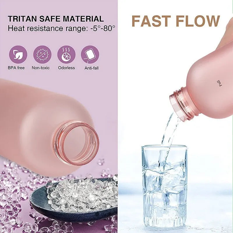 Motivational Water Bottle with Time Marker - 1L/32oz