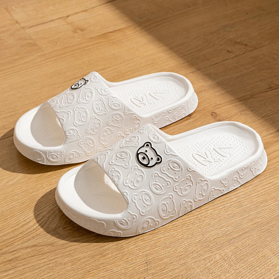 Soft EVA Slippers - Bear Design
