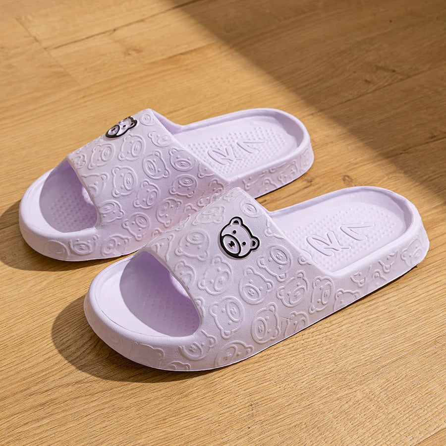 Soft EVA Slippers - Bear Design