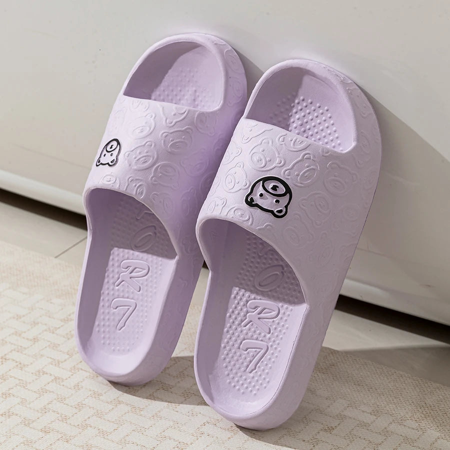 Soft EVA Slippers - Bear Design
