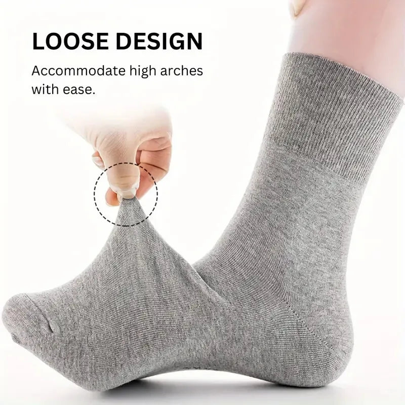 Non-Binding Diabetic Socks - 7 Pairs (Men's)