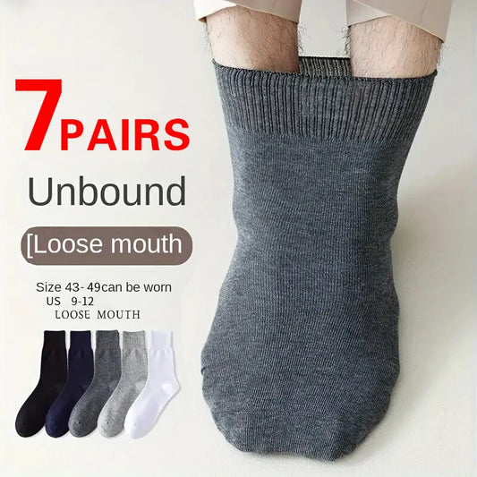Non-Binding Diabetic Socks - 7 Pairs (Men's)