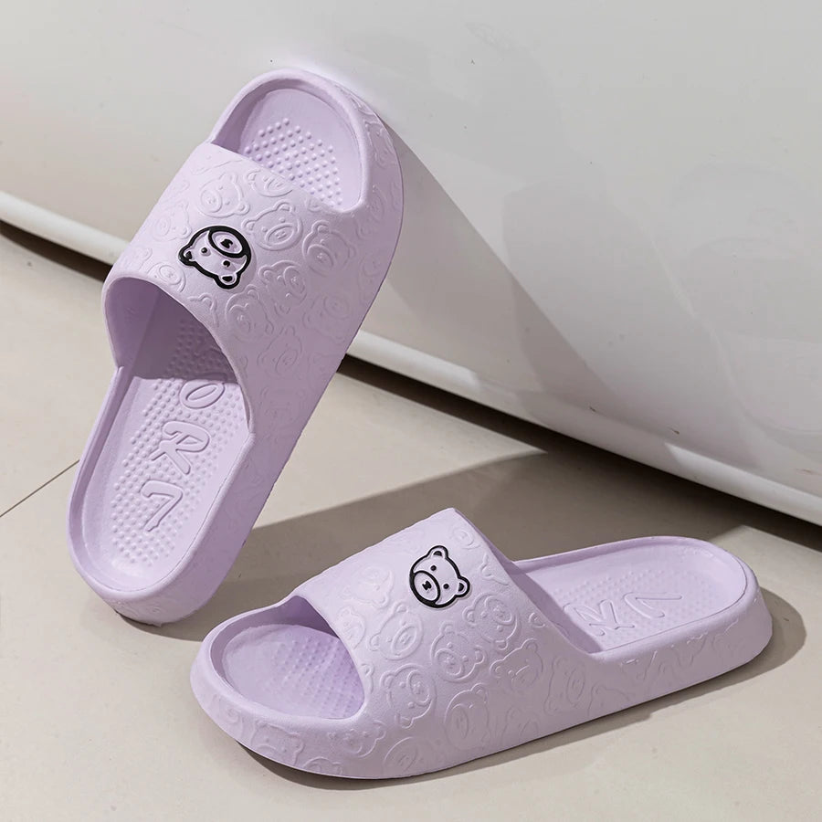 Soft EVA Slippers - Bear Design