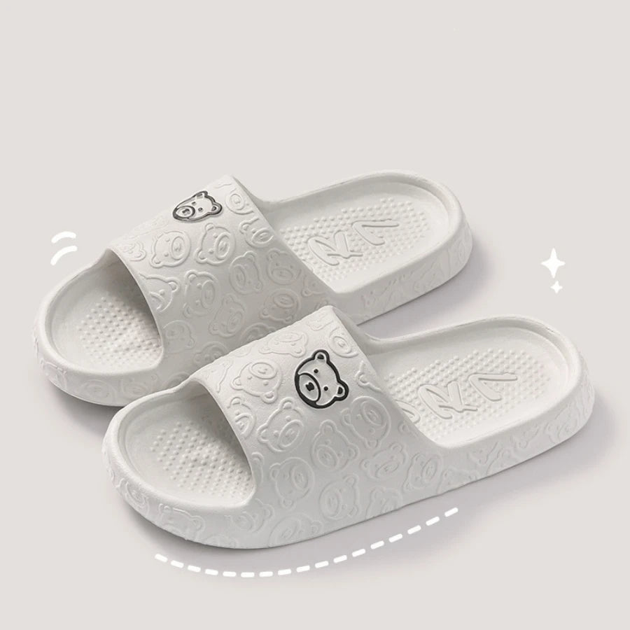 Soft EVA Slippers - Bear Design