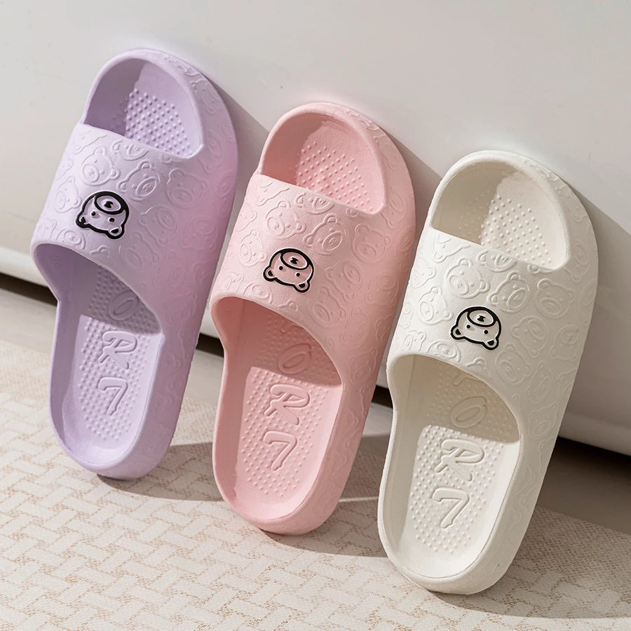 Soft EVA Slippers - Bear Design