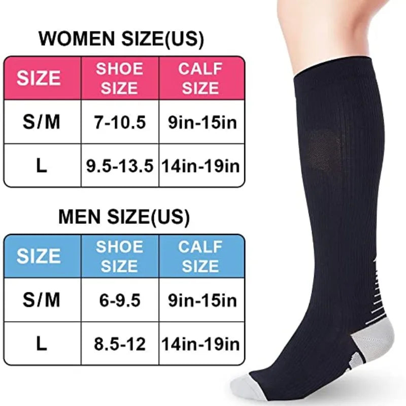 Support Compression Socks (20-30 mmHg)