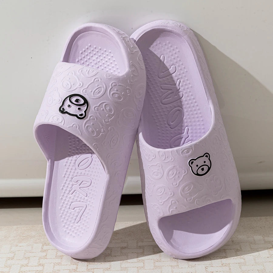 Soft EVA Slippers - Bear Design