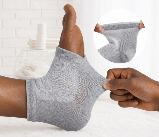 Silicone Soothe & Restore Gel Heel Socks